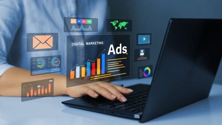 Digital Marketing  illustration